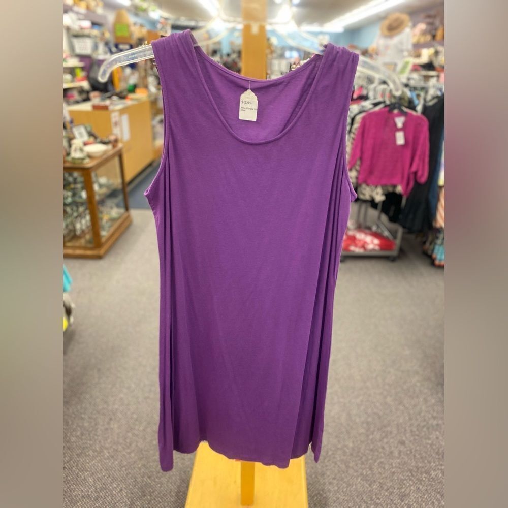 🛍️New Purple Slip Dress - Ladies Med